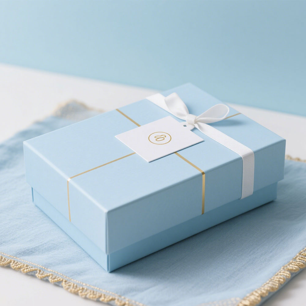 Blue Elegance Gift Box